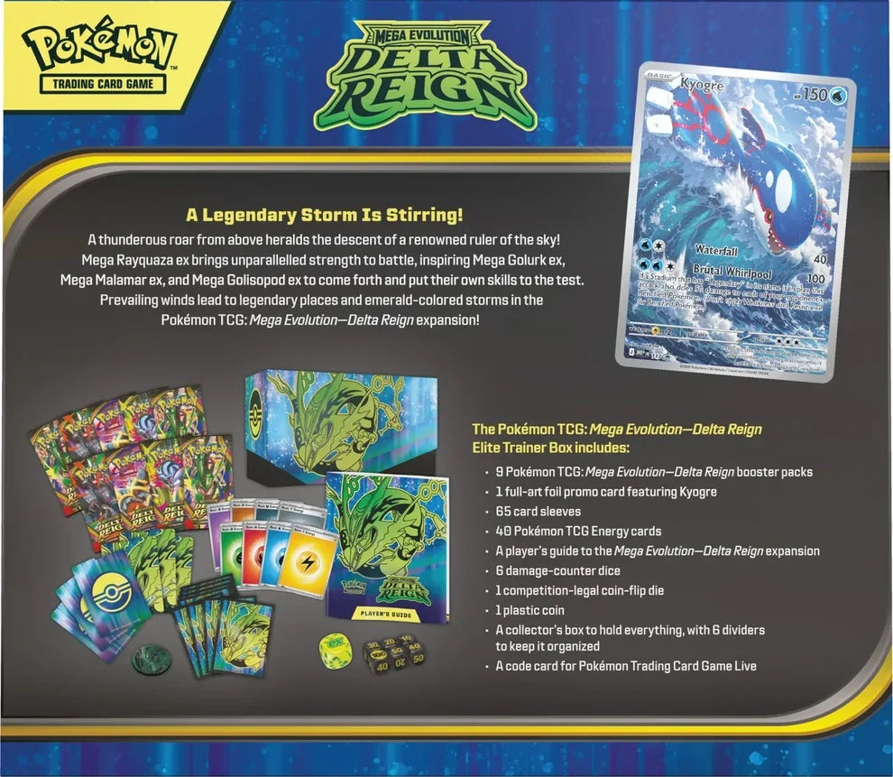 ETB - Elite Trainer Box Delta Reign