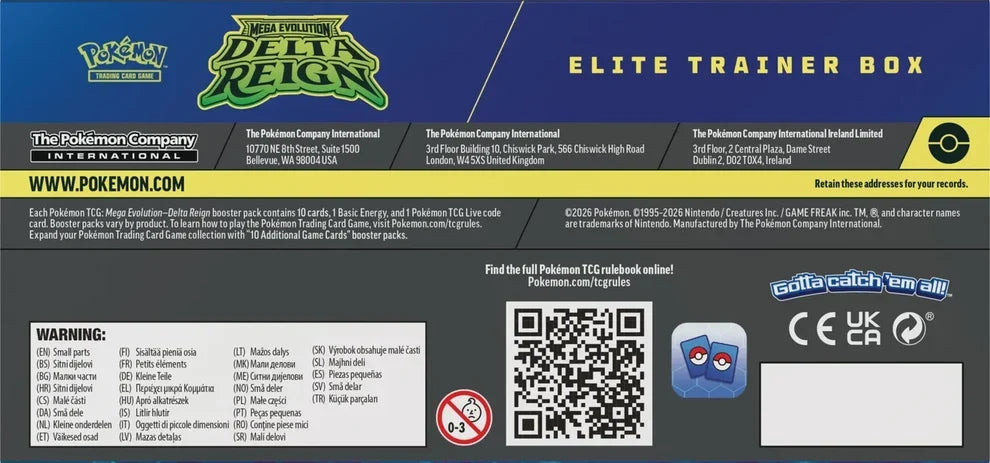 ETB - Elite Trainer Box Delta Reign